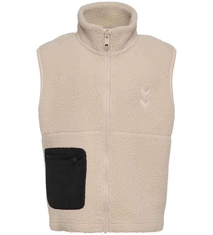 Hummel Fleecevest - Teddy - hmlJR Martini - Oatmeal