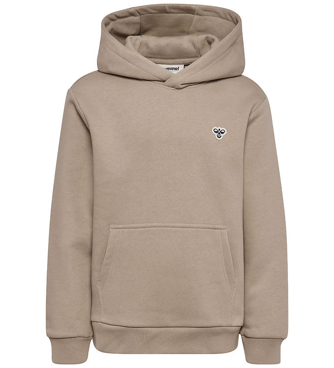 Hummel Hættetrøje - HmlJR - Vintage Khaki