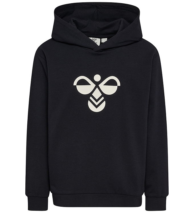 Hummel Hættetrøje - hmlJR Reg Tukas - Sort m. Logo