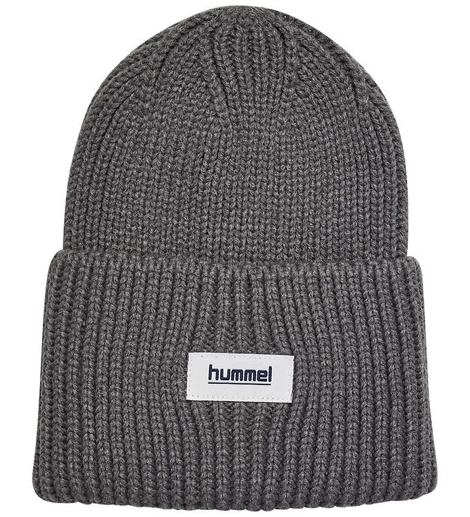 Hummel Hue - Strik - Beanie - Rib - Heavy - HmlJR - Dark Gull Gr Hummel Hue - Strik - Beanie - Rib - Heavy - HmlJR - Dark Gull Gr