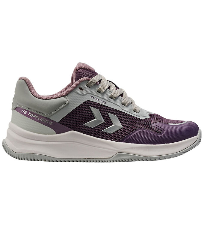 Hummel Indendørssko - Toplight Pro LC JR - Black Plum