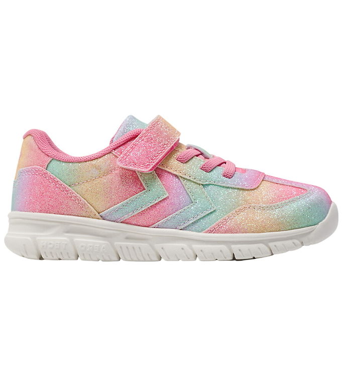 Hummel Sko - Crosslite Glitter 2.0 JR - Multi Colour Red/Yellow/