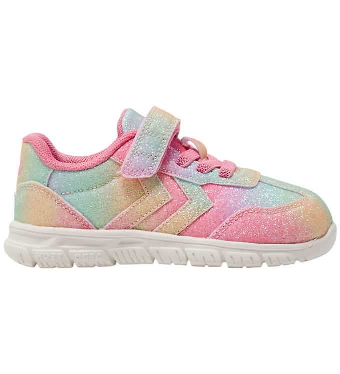 Hummel Sko - Crosslite Glitter Infant - Multi Colour Red/Yellow/