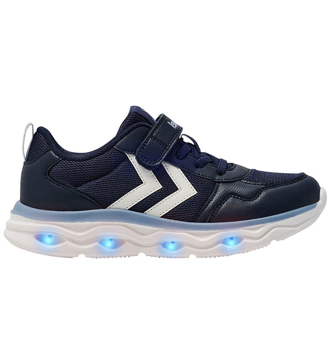 Hummel Sko m. Lys - Skylight - Flint Stone/Black Iris