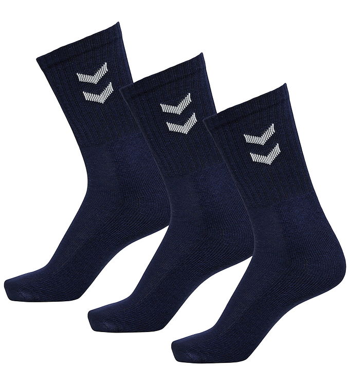 Hummel Strømper - 3-pak - Marine