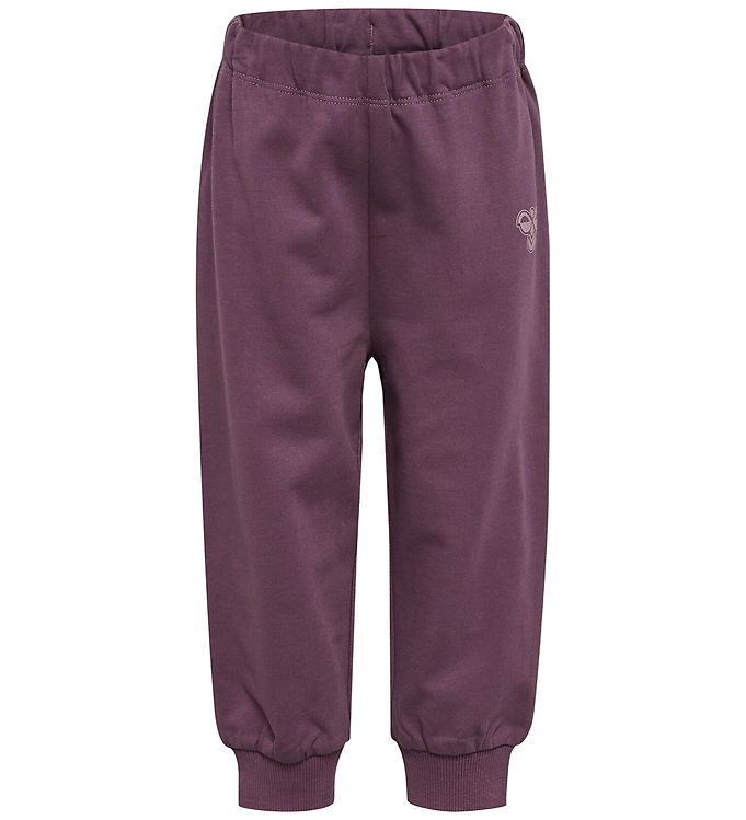 Hummel Sweatpants - hmlMini - Loose - Black Plum