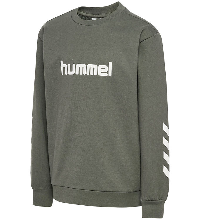 Hummel Sweatshirt - HmlJR Logo - Castor Gray