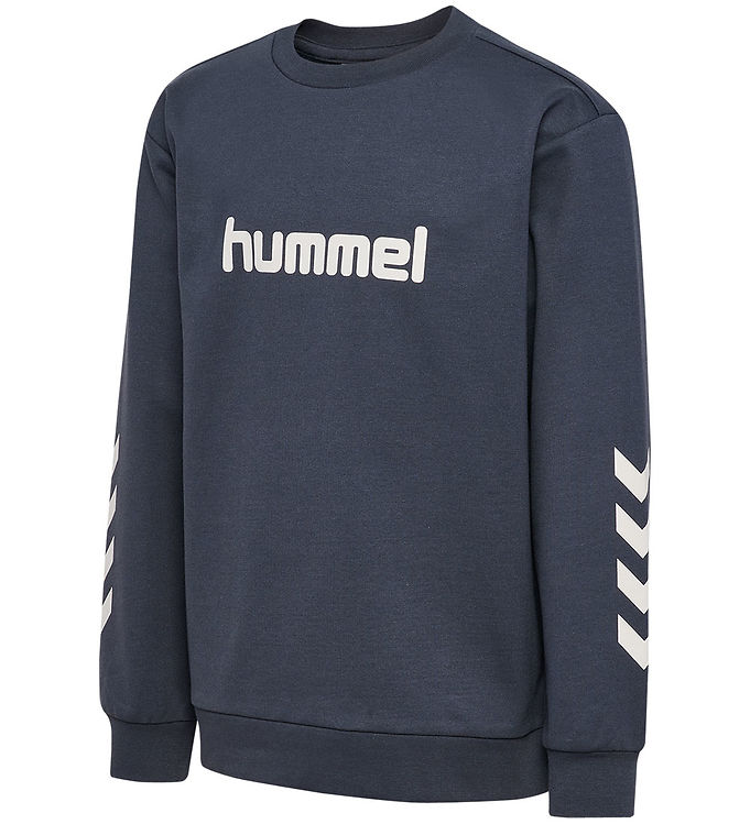 Hummel Sweatshirt - HmlJR Logo - Ombre Blue