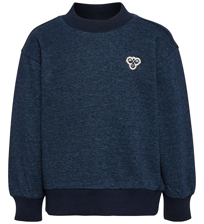 Hummel Sweatshirt - HmlMini - Loose - Dress Blues Hummel Sweatshirt - HmlMini - Loose - Dress Blues