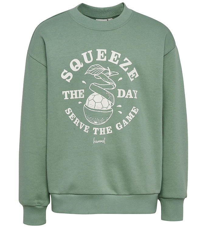 Hummel Sweatshirt - hmlJR Graphic - Green Bay Hummel Sweatshirt - hmlJR Graphic - Green Bay