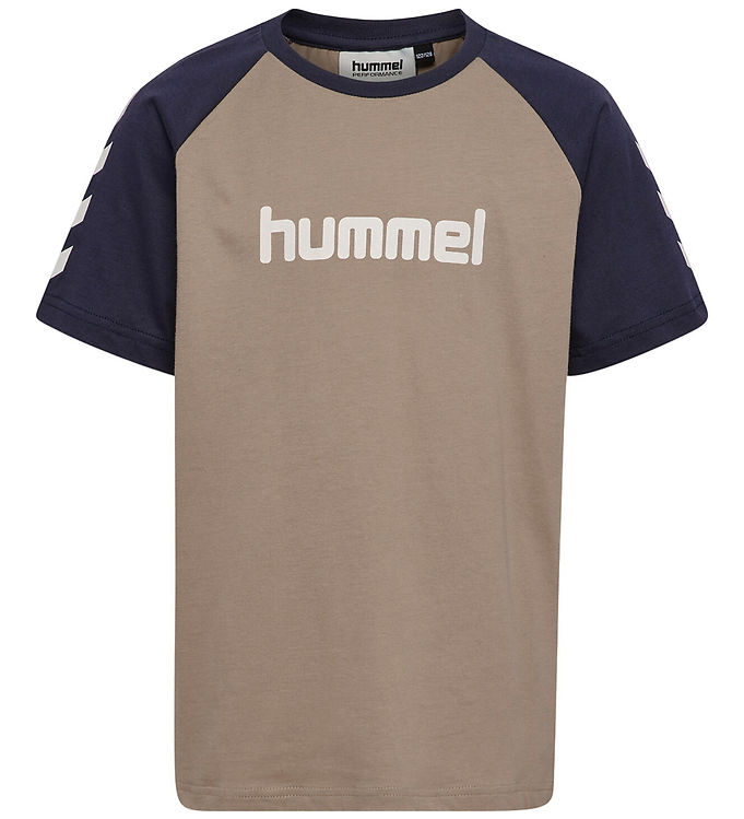 Hummel T-Shirt - HmlJR - Vintage Khaki