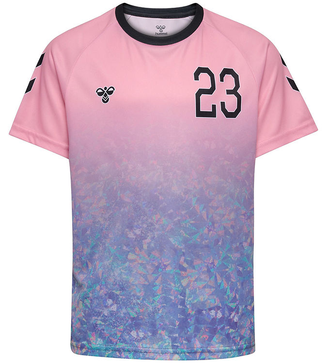 Hummel T-Shirt - hmlSHIMMER - Pink Nectar