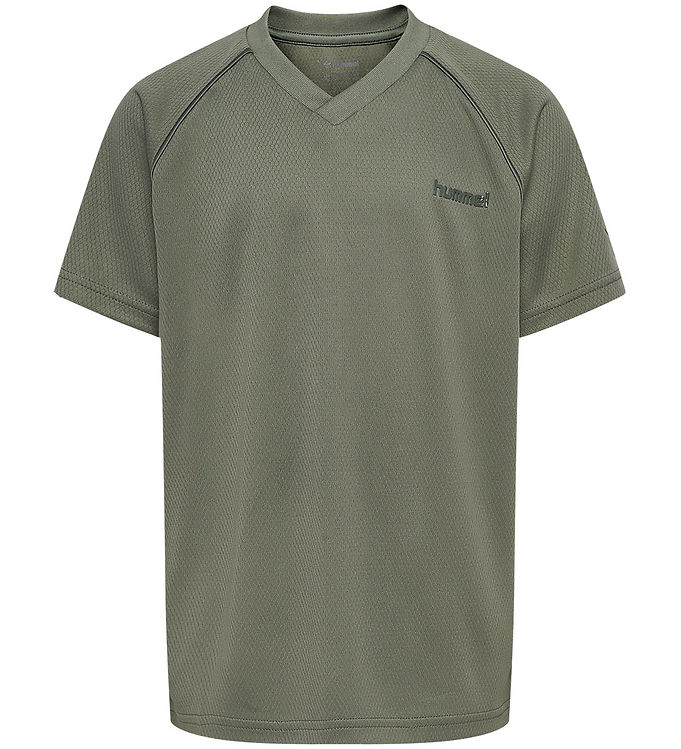 Hummel T-shirt - HmlJR Active - Castor Gray