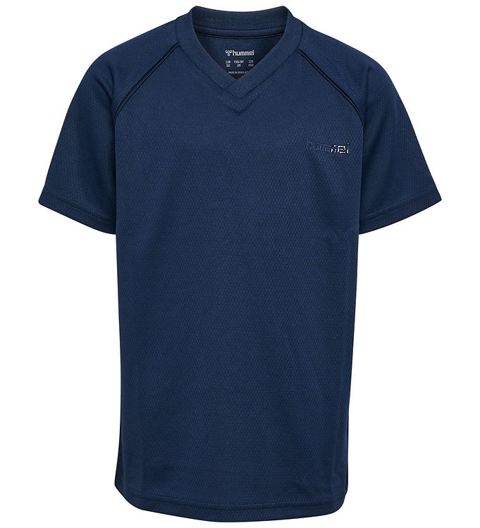 Hummel T-shirt - HmlJR Active - Dress Blues
