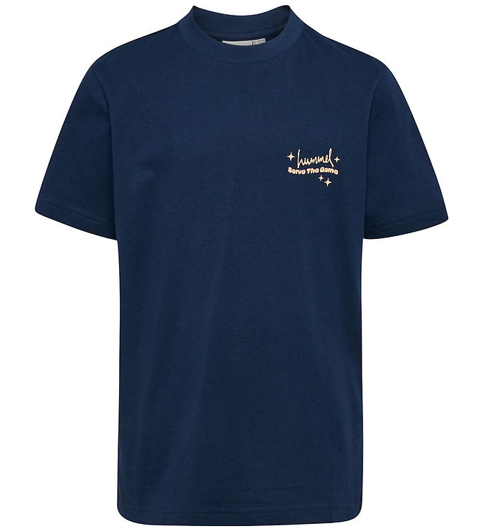 Hummel T-shirt - hmlJR Graphic - Dress Blues Hummel T-shirt - hmlJR Graphic - Dress Blues