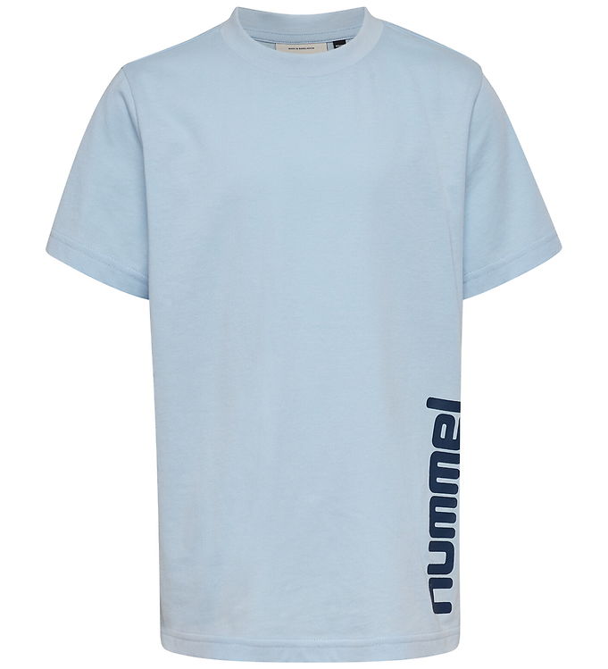 Hummel T-shirt - hmlJR Graphic - Skyway/Dress Blue