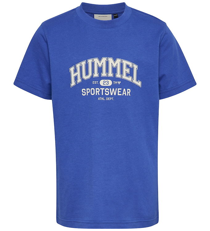 Hummel T-shirt - hmlJR REG Graphic - Dazzling Blue