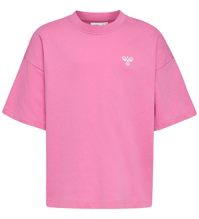 Hummel T-shirt - hmlJR Silly - Fuchsia Pink