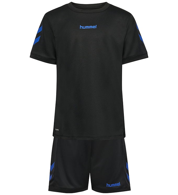 Hummel Træningssæt - hmlBlaze - Black/Blue