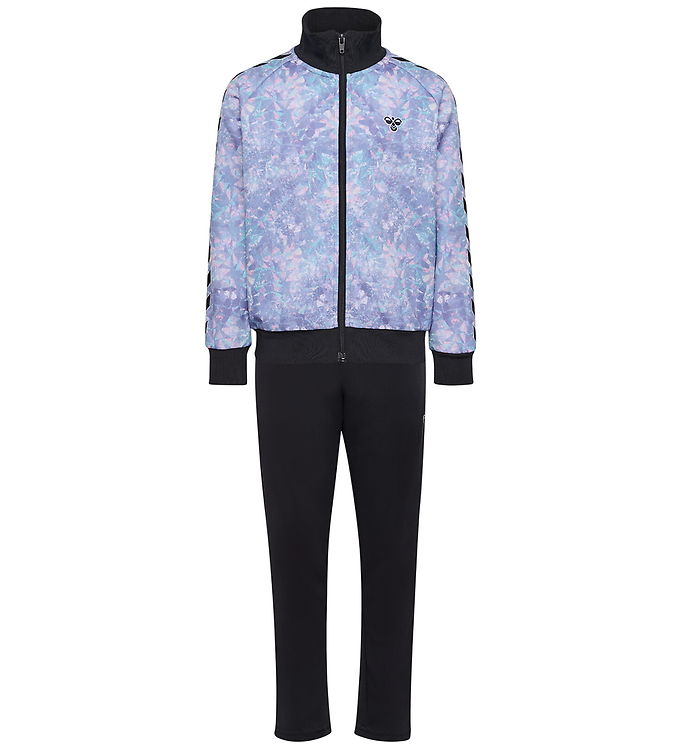 Hummel Træningssæt - hmlJR Shimmer - Black