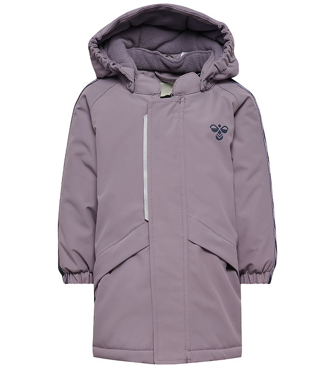 Hummel Vinterjakke - hmlMini Chevron - Tex - Gray Ridge