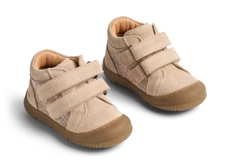 Ivalo Dobbelt Velcro Prewalker - Coral flowers - 19