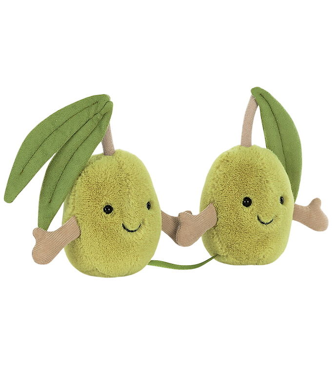 Jellycat Bamse - 14x18 cm - Amuseables Pair of Olives Jellycat Bamse - 14x18 cm - Amuseables Pair of Olives