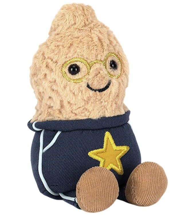 Jellycat Bamse - 15x7 cm - Amuseables Peanut Star Student Outfit Jellycat Bamse - 15x7 cm - Amuseables Peanut Star Student Outfit