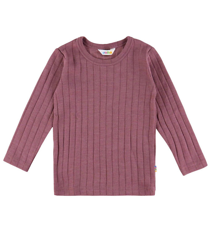 Joha Bluse - Uld/Silke - Rib - Lyng Joha Bluse - Uld/Silke - Rib - Lyng