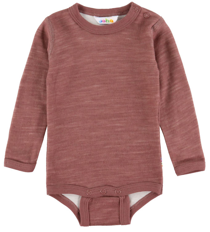 Joha Body l/æ - Uld/Bambus - Mørk Rose Joha Body l/æ - Uld/Bambus - Mørk Rose