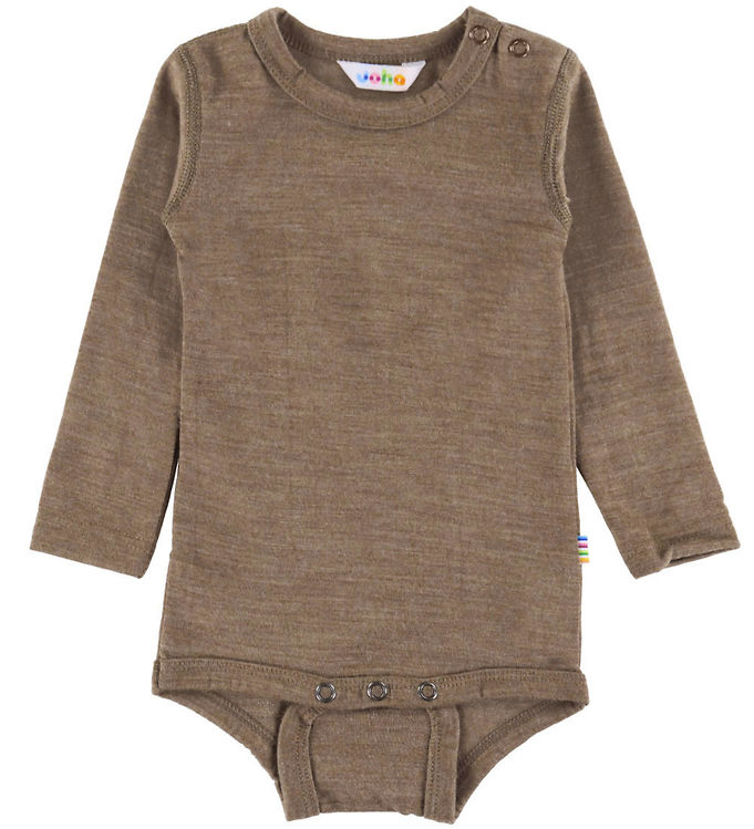 Joha Body l/æ - Uld/Silke - Brun Joha Body l/æ - Uld/Silke - Brun
