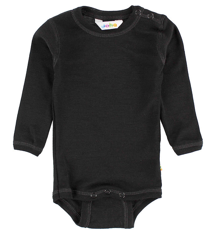 Joha Body l/æ - Uld/Silke - Sort Joha Body l/æ - Uld/Silke - Sort