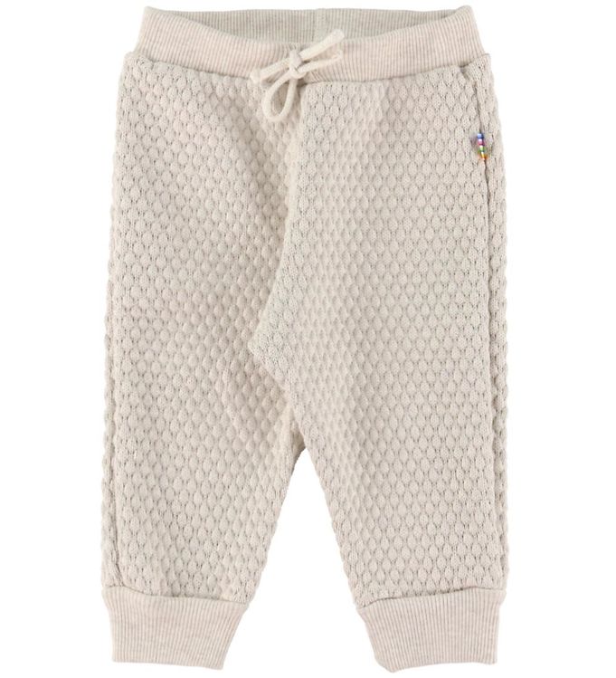 Joha Bukser - Strik - Beige