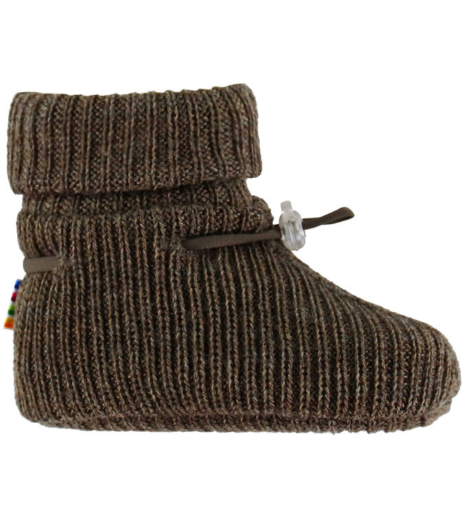 Joha Futter - Uld - Strik - Brun Meleret Joha Futter - Uld - Strik - Brun Meleret