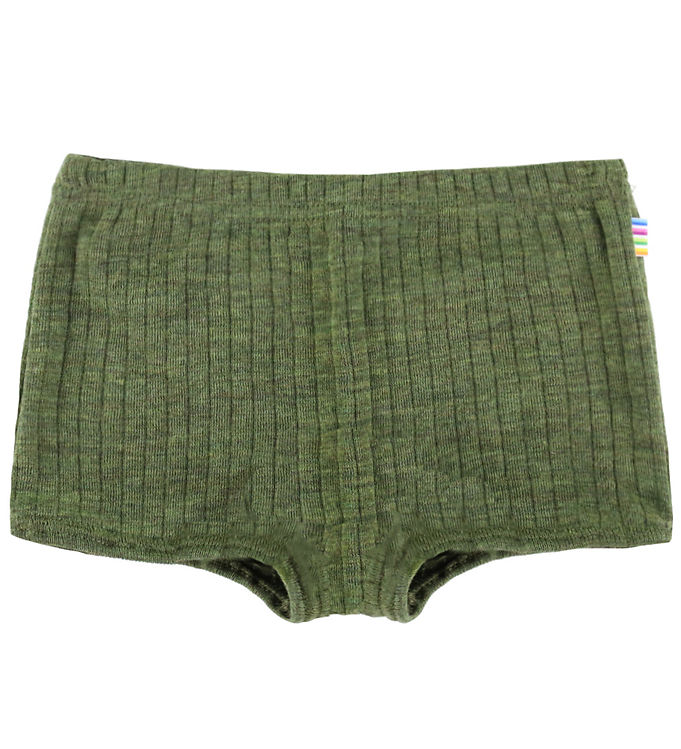 Joha Hipsters - Uld - Rib - Mørk Oliven Joha Hipsters - Uld - Rib - Mørk Oliven