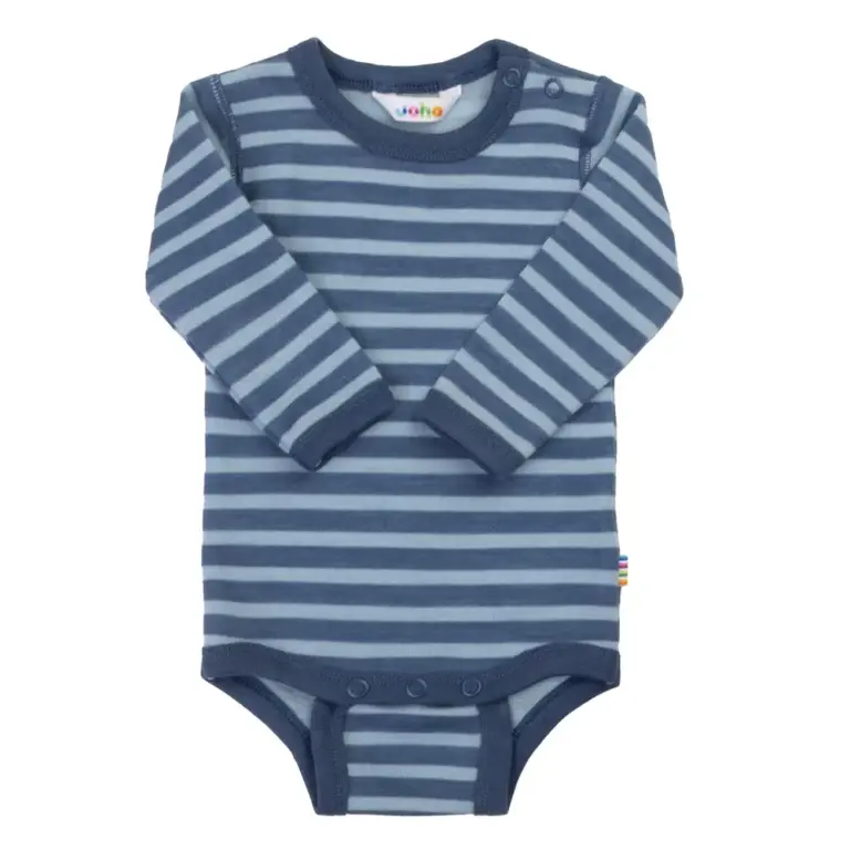 Joha Langærmet Body - Dark Blue - 90