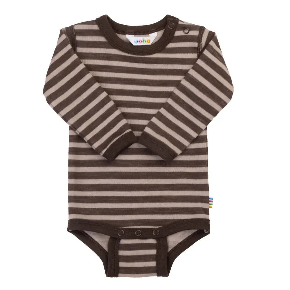 Joha Langærmet Body - Dark Brown - 100 Joha Langærmet Body - Dark Brown - 100