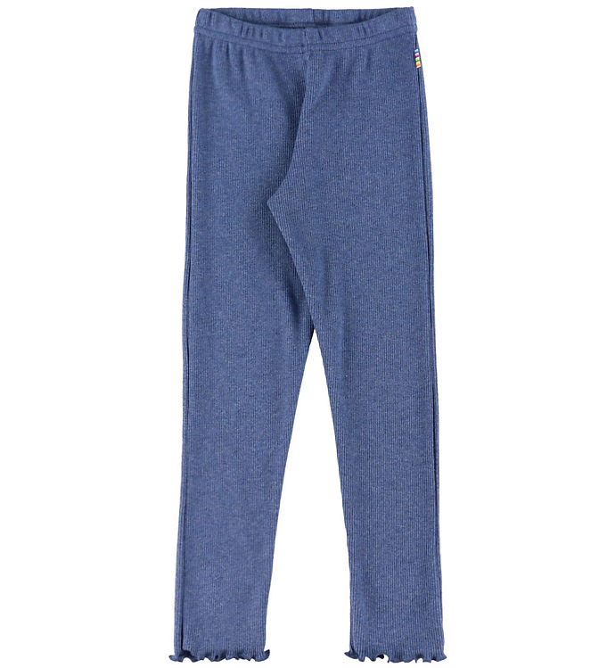 Joha Leggings - Rib - Mørkeblå