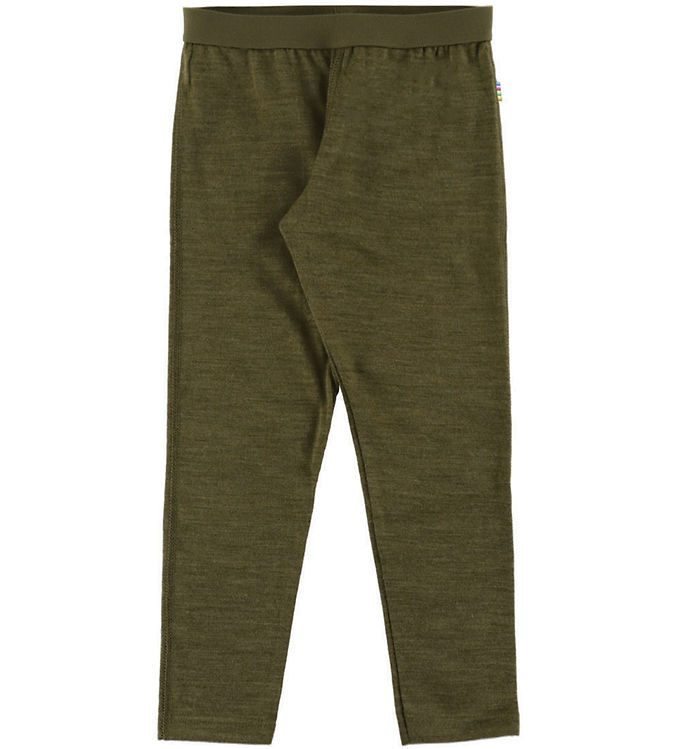 Joha Leggings - Uld - Mos Grøn Joha Leggings - Uld - Mos Grøn