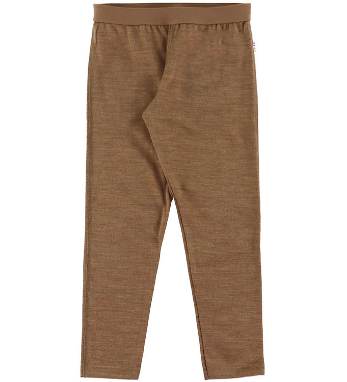 Joha Leggings - Uld - Varm Brun Joha Leggings - Uld - Varm Brun