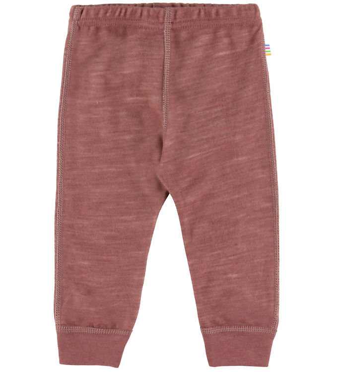Joha Leggings - Uld/Bambus - Mørk Rose