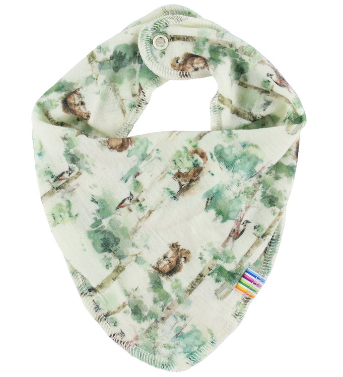 Joha Savlesmæk - Uld - Off White m. Træer Joha Savlesmæk - Uld - Off White m. Træer