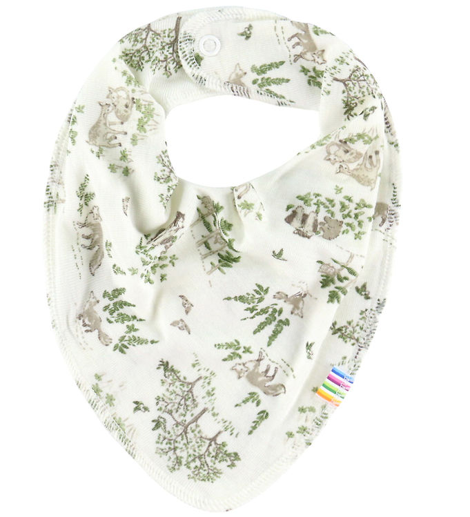 Joha Savlesmæk - Uld/Silke - Off White m. Træer Joha Savlesmæk - Uld/Silke - Off White m. Træer