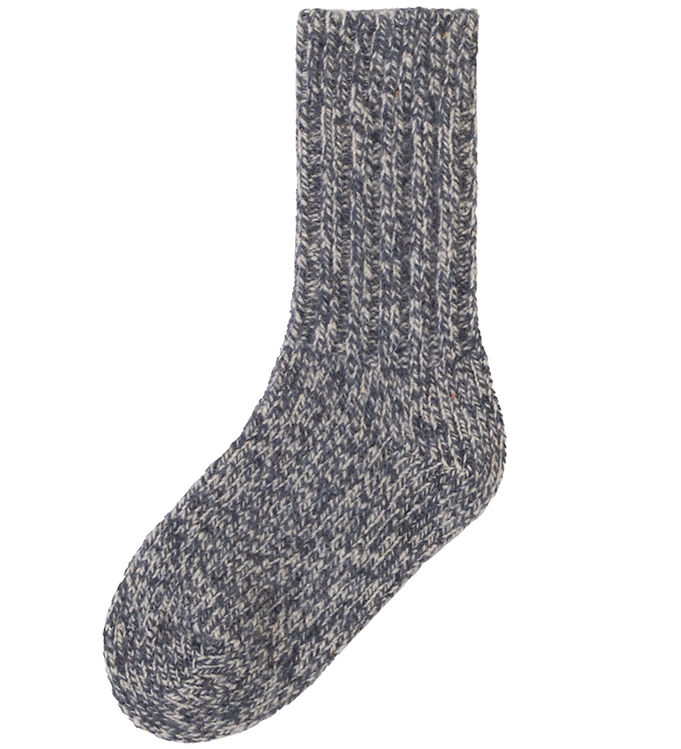 Joha Strømper - Uld - Strik - Blue/Melange