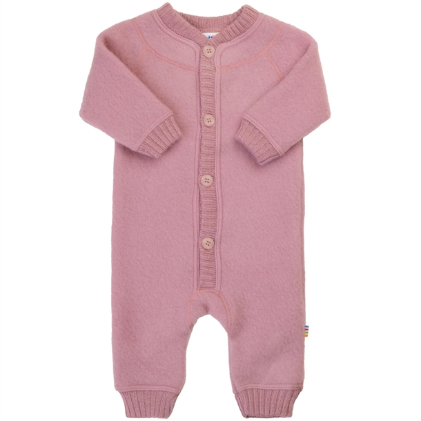 Joha Ulddragt Old Rose med knapper Joha Ulddragt Old Rose med knapper