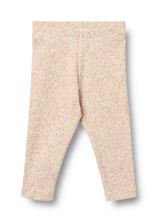 Jules Jersey Leggings - Coral flowers - 56