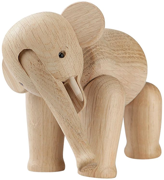 Kay Bojesen Træfigur - Elefant - 9,5 cm - Mini - Eg