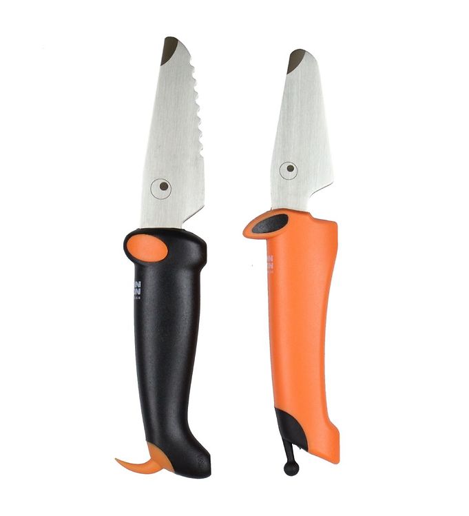 Kinderkitchen Børnekokkeknivsæt - Orange/Sort