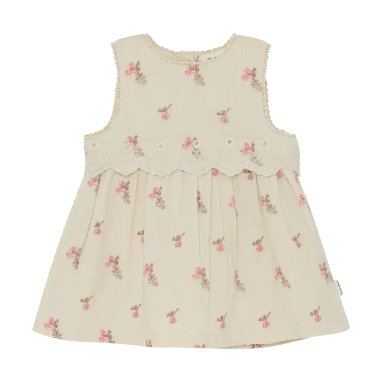 Kjole m. Print - White Swan - 74