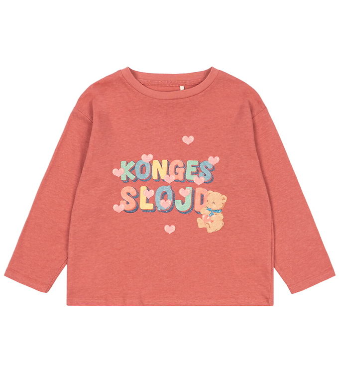 Konges Sløjd Bluse - Era - Faded Rose m. Print